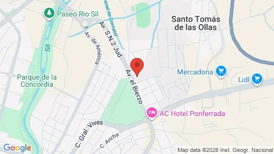 Rooms for rent in Ponferrada - Photo from Google Street View