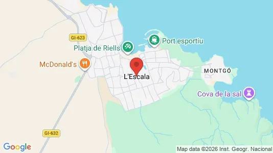Houses for rent in L'Escala - Photo from Google Street View