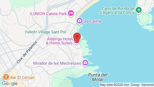 Apartments for rent in Sant Feliu de Guíxols - Photo from Google Street View