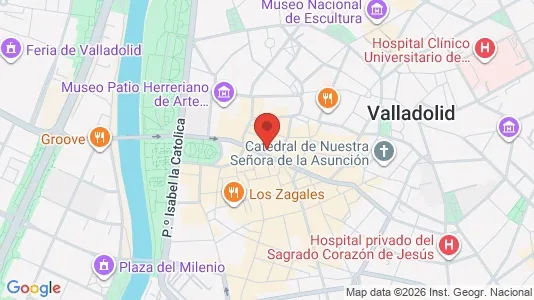 Apartments for rent in Valladolid - Photo from Google Street View