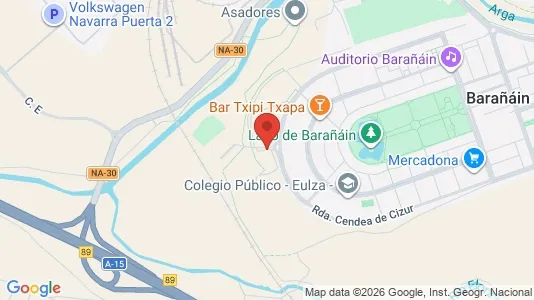 Apartments for rent in Barañain - Photo from Google Street View