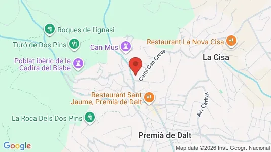Apartments for rent in Premià de Dalt - Photo from Google Street View