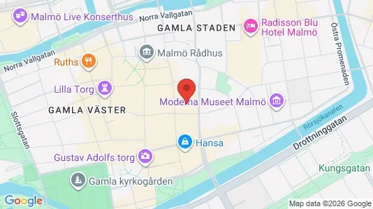 Apartments for rent i Malmö City - kort over placeringen