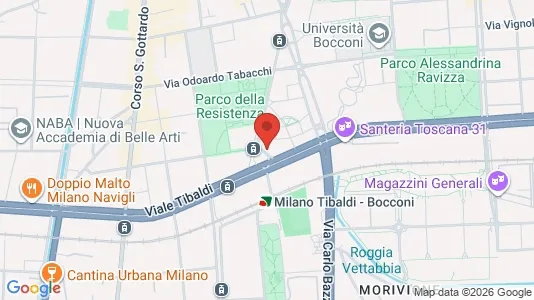 Apartments for rent i Milano Zona 5 - Vigentino, Chiaravalle, Gratosoglio - kort over placeringen