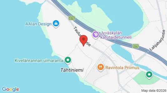 Apartments for rent i Jyväskylä - kort over placeringen
