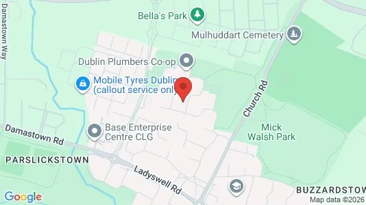 Apartments for rent i Dublin 15 - kort over placeringen