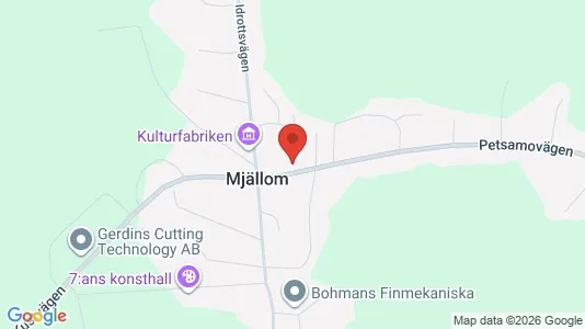 Apartments for rent i Kramfors - kort over placeringen