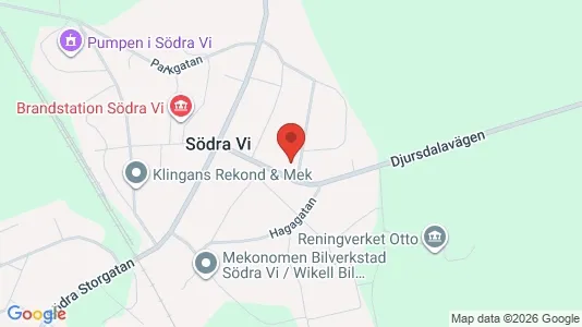 Apartments for rent i Vimmerby - kort over placeringen