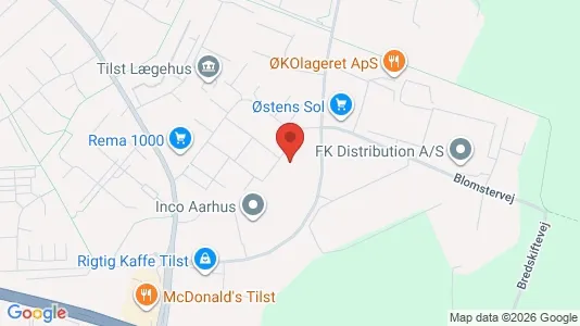 Apartments for rent i Aarhus C - kort over placeringen