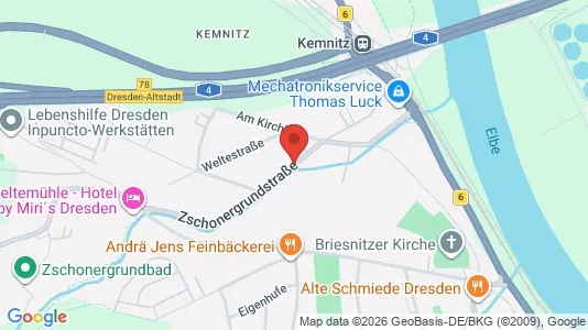 Rooms for rent in Dresden - Photo from Google Street View