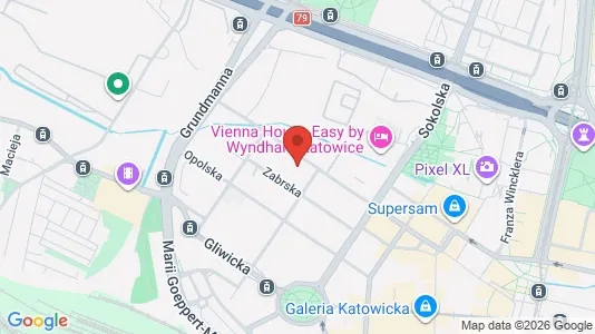 Apartments for rent in Katowice - Photo from Google Street View