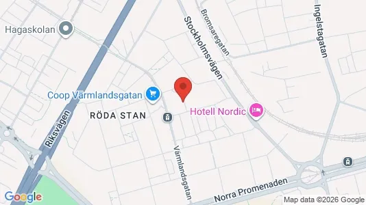 Apartments for rent i Norrköping - kort over placeringen