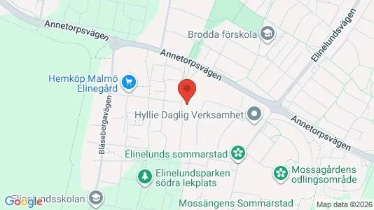 Apartments for rent i Limhamn/Bunkeflo - kort over placeringen
