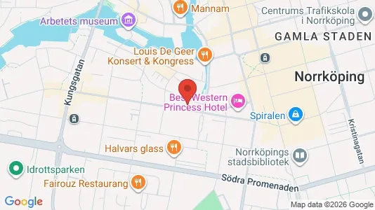 Apartments for rent i Norrköping - kort over placeringen