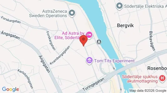 Apartments for rent i Södertälje - kort over placeringen