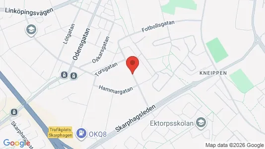 Apartments for rent i Norrköping - kort over placeringen