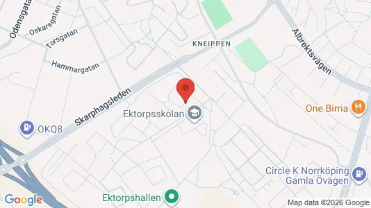 Apartments for rent i Norrköping - kort over placeringen