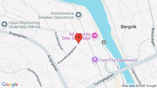 Apartments for rent i Södertälje - kort over placeringen