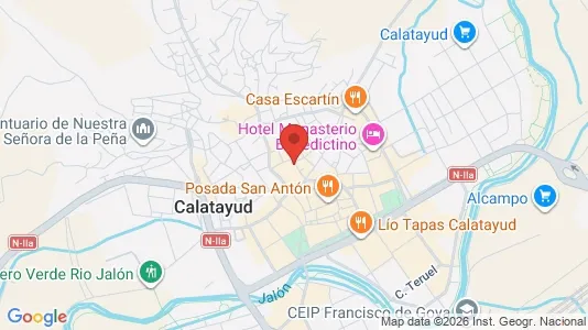 Apartments for rent in Calatayud - Photo from Google Street View