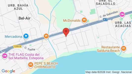 Apartments for rent in Estepona - Photo from Google Street View