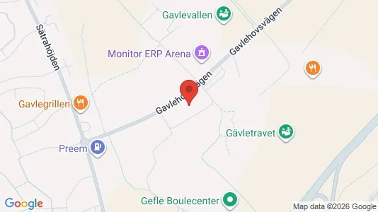 Apartments for rent i Gävle - kort over placeringen