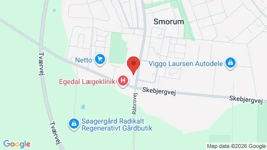 Apartments for rent i Smørum - kort over placeringen