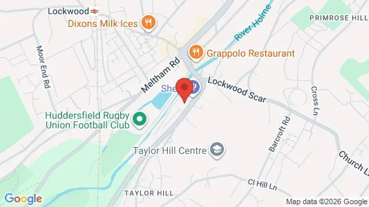 Apartments for rent i Huddersfield - West Yorkshire - kort over placeringen