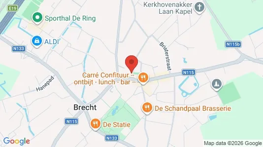 Apartments for rent in Brecht - Photo from Google Street View