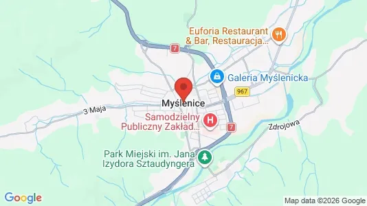 Apartments for rent in Myślenicki - Photo from Google Street View