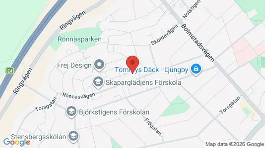 Apartments for rent i Ljungby - kort over placeringen