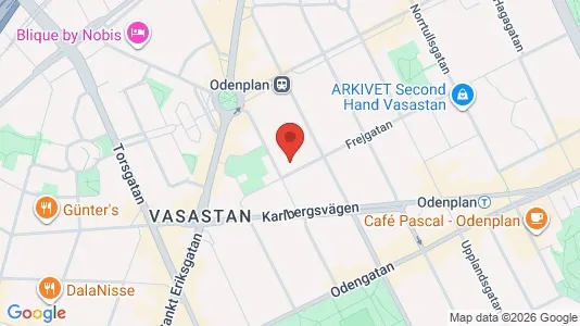 Apartments for rent i Vasastan - kort over placeringen