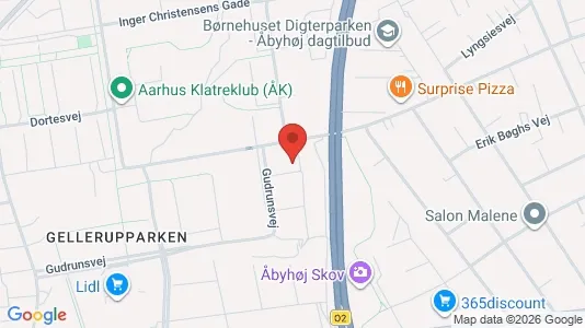Apartments for rent i Brabrand - kort over placeringen