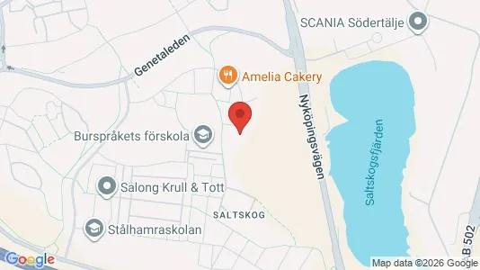 Apartments for rent i Södertälje - kort over placeringen