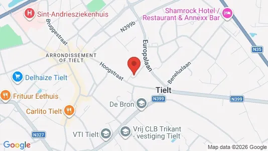 Apartments for rent in Tielt - Photo from Google Street View