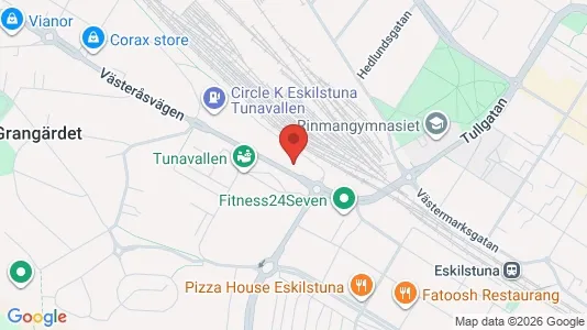 Apartments for rent i Eskilstuna - kort over placeringen