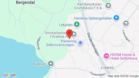 Apartments for rent i Sollentuna - kort over placeringen