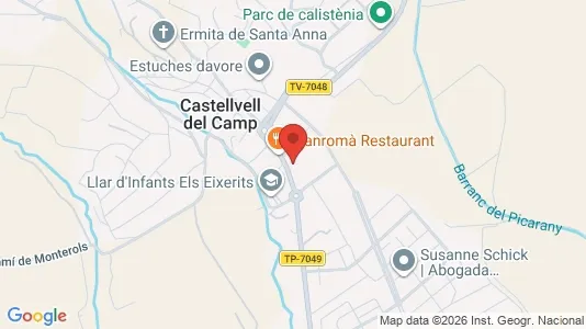 Apartments for rent in Castellvell del Camp - Photo from Google Street View