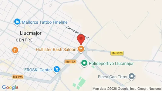 Apartments for rent in Llucmajor - Photo from Google Street View