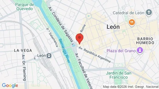 Apartments for rent in León - Photo from Google Street View