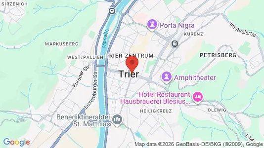Apartments for rent in Trier - Photo from Google Street View