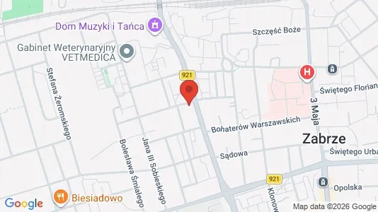 Apartments for rent in Zabrze - Photo from Google Street View
