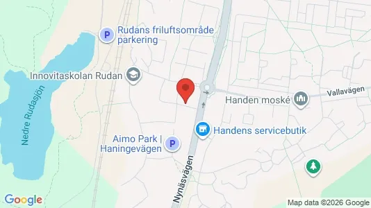 Apartments for rent i Haninge - kort over placeringen