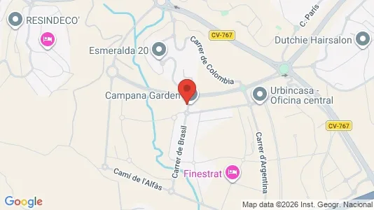 Apartments for rent i Las Rozas de Madrid - kort over placeringen