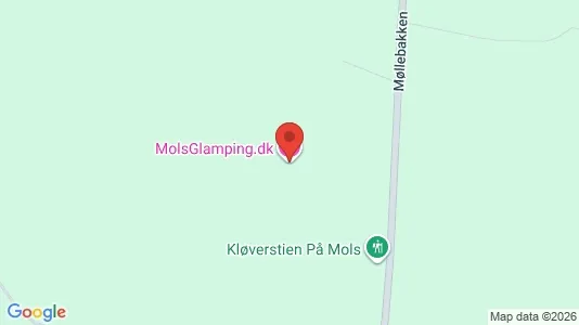 Apartments for rent i Knebel - kort over placeringen