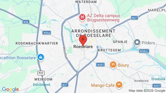 Apartments for rent in Roeselare - Photo from Google Street View