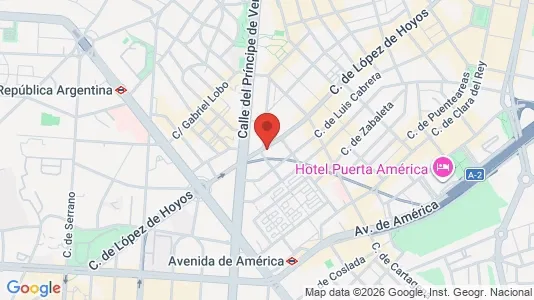 Apartments for rent in Madrid Chamartín - Photo from Google Street View