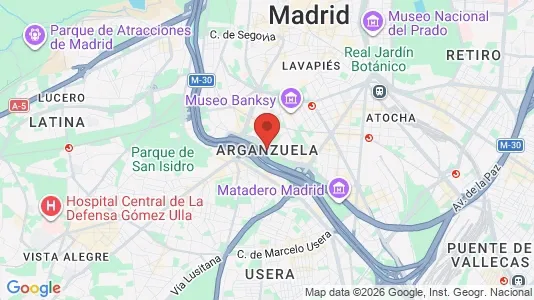 Apartments for rent in Madrid Arganzuela - Photo from Google Street View