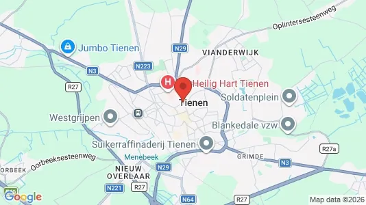 Apartments for rent in Tienen - Photo from Google Street View