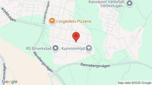 Apartments for rent i Angered - kort over placeringen