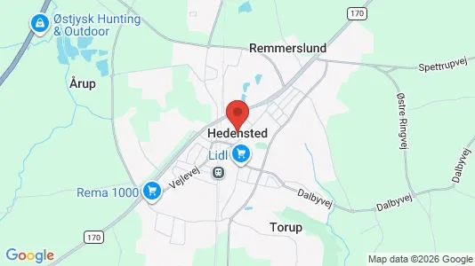 Apartments for rent in Hedensted - Photo from Google Street View